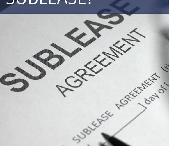 What is a Sublease