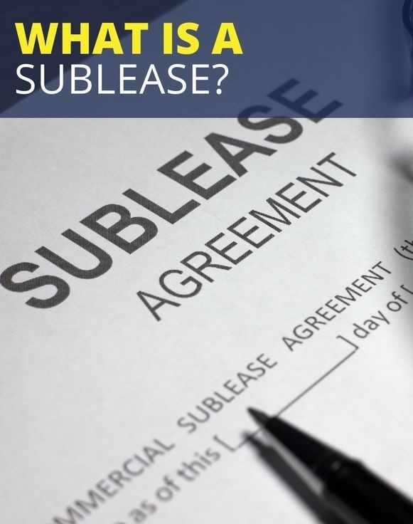 What is a Sublease?