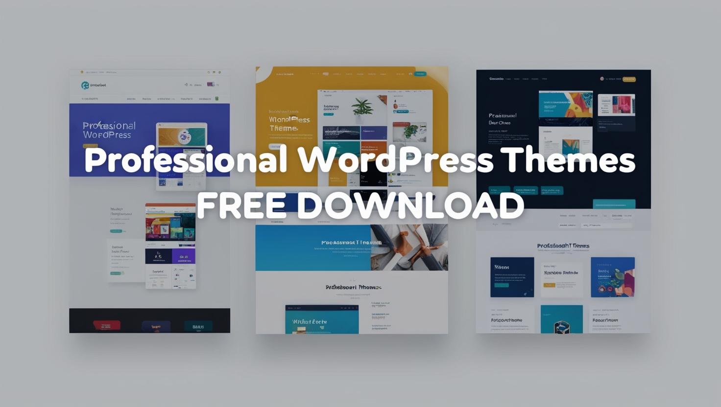 Best Sites to Download Free Professional WordPress Themes Without Any Cost